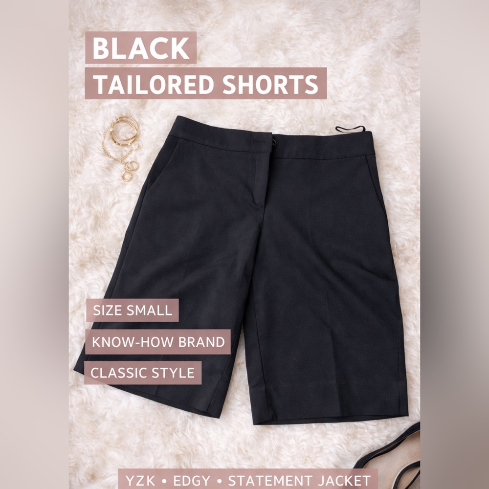 Women's Black Classic Shorts
